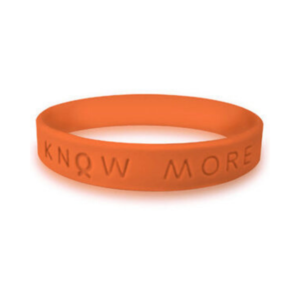 silicone rubber amber awareness wristbands | bracelets