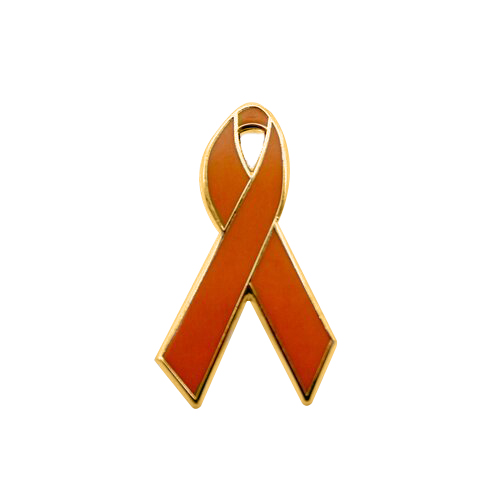enamel amber awareness ribbons | pins