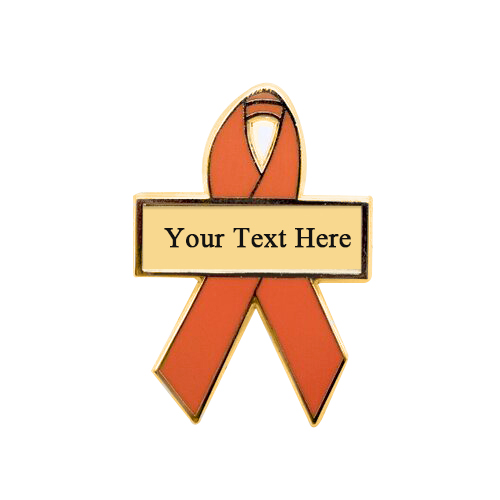 Orange Awareness Ribbon, Orange, Cancer Ribbon, Leukemia, ADHD, Hunger,  Multiple Sclerosis, Self Harm, Kidney Cancer, CO