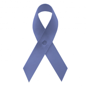 periwinkle blue fabric awareness ribbons with safety pins, included, but not attached