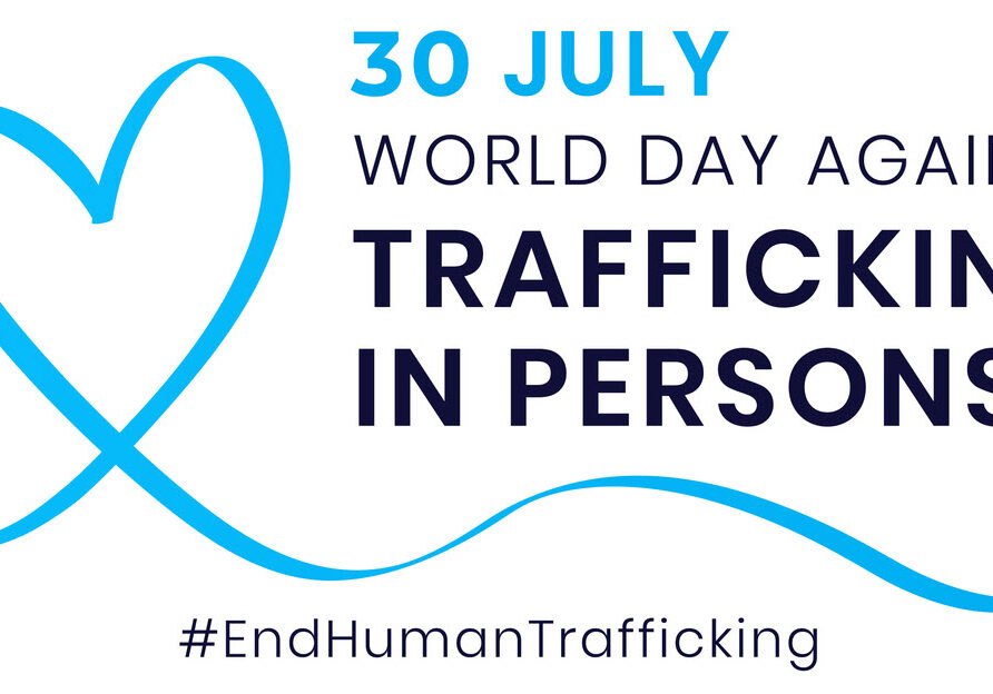 world day against trafficking in persons logo
